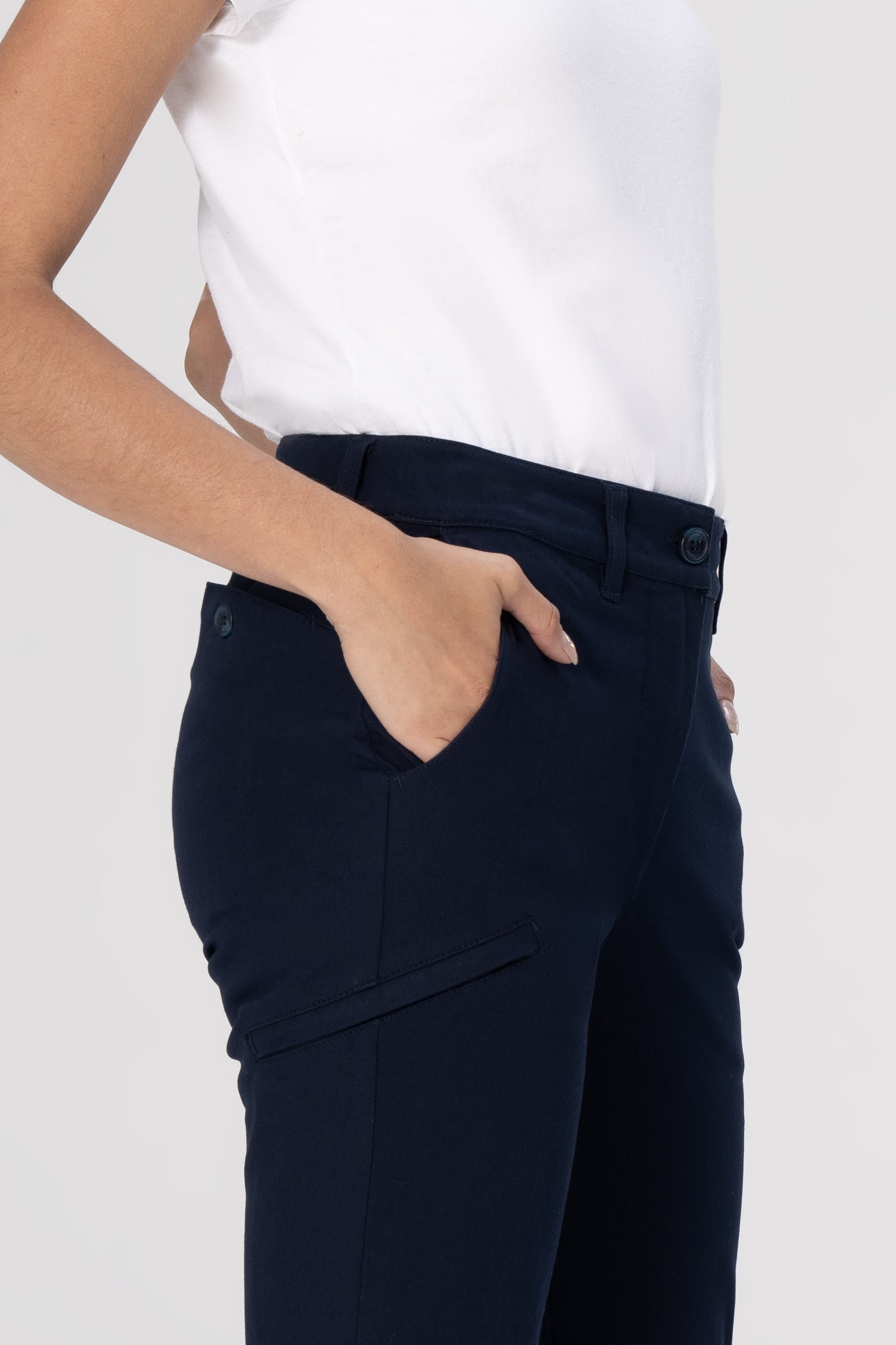 Chino Poly Stretch Trousers