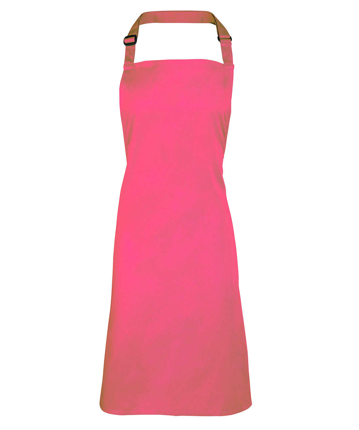 Basic Bib Apron - Fuchsia