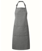 Basic Bib Apron with Pocket Denim