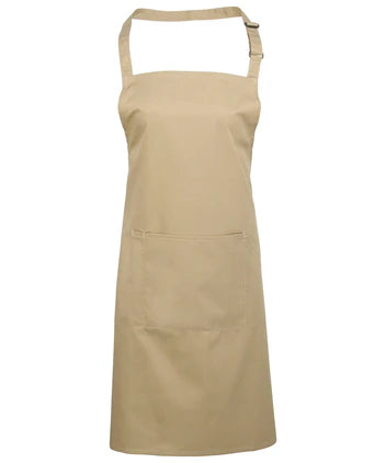 Basic Bib Apron with Pocket