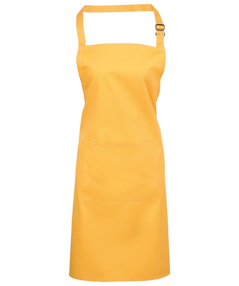Basic Bib Apron with Pocket