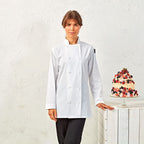 Premier Women’s Long Sleeve Chef Jacket
