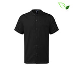 Premier Mens Recycled Mandarin Collar Chefs Shirt