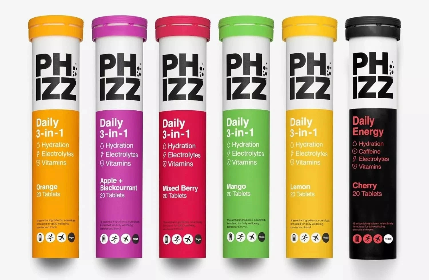 Phizz Variety Pack (60 tablets)