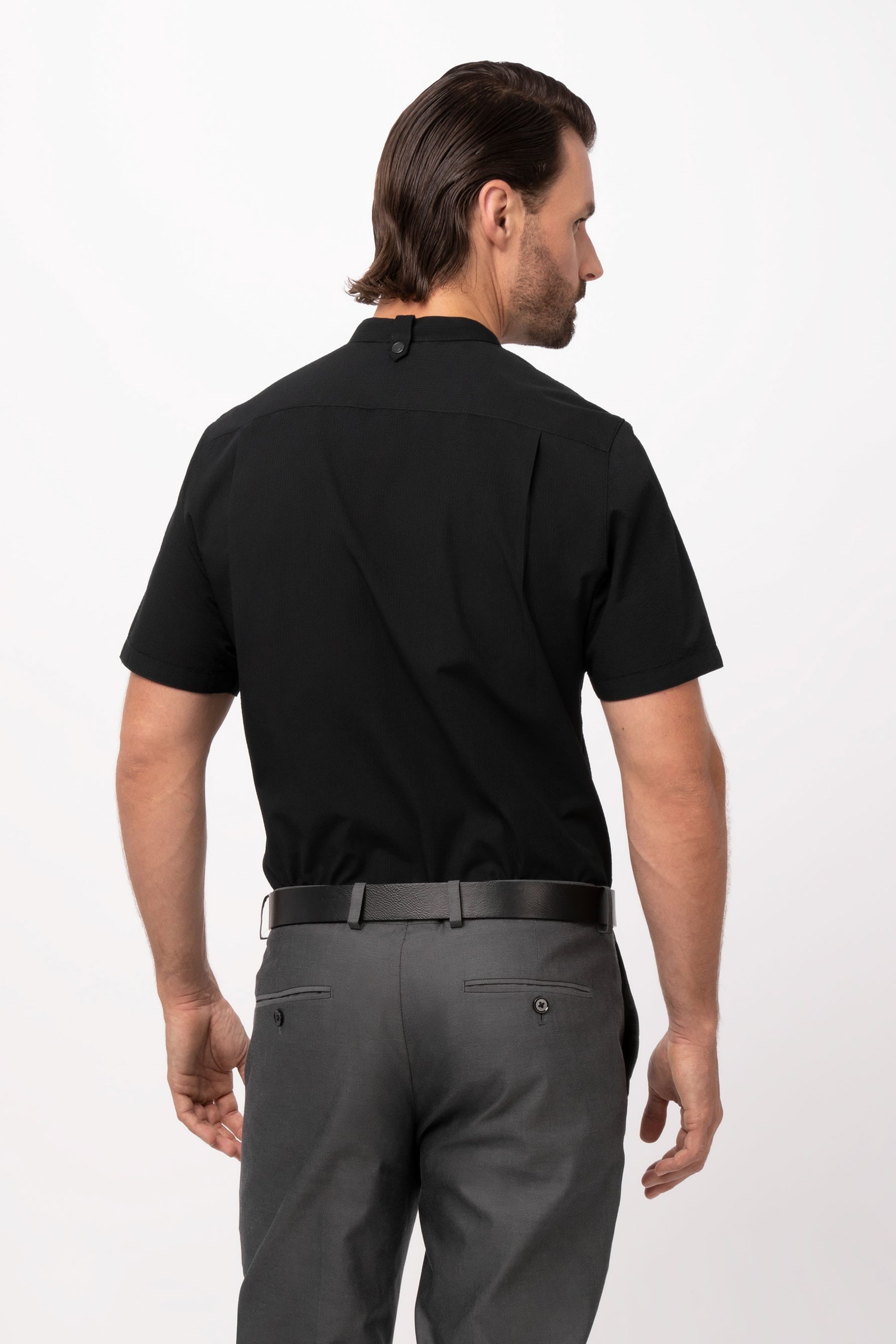 Seersucker Chef Shirt