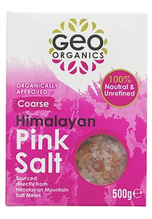 Geo Organics Himalayan Pink Salt Coarse 500g