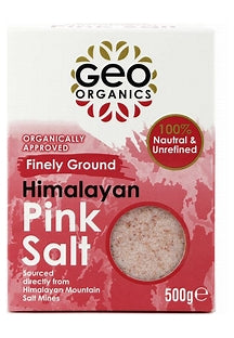 Geo Organics Finely Ground Atlantic Sea Salt 500g